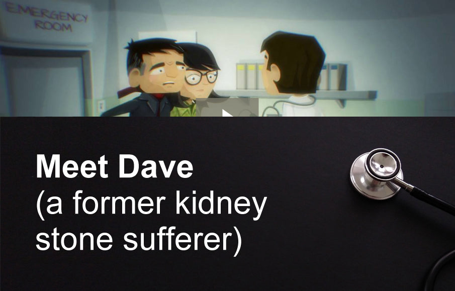 Meet Dave (a former kidney stone sufferer)
